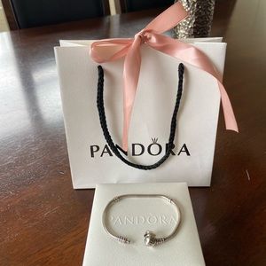 PANDORA MOMENTS SNAKE CHAIN BRACELET